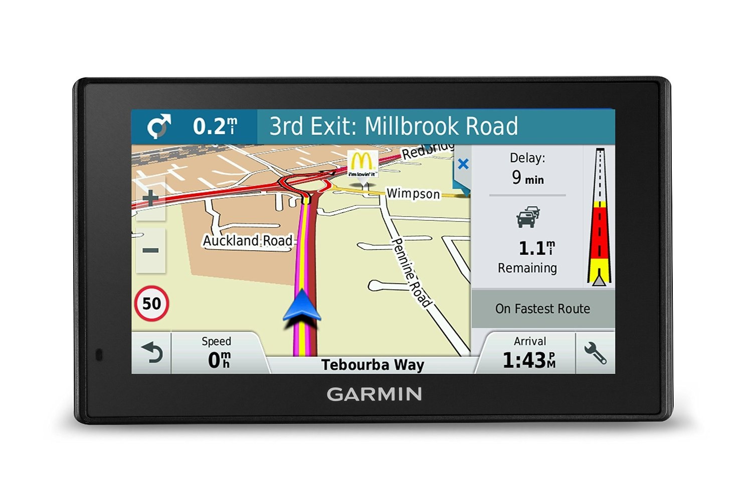 Garmin DriveSmart 50LMT D Satnav GPS Europe Maps Lifetime Maps And