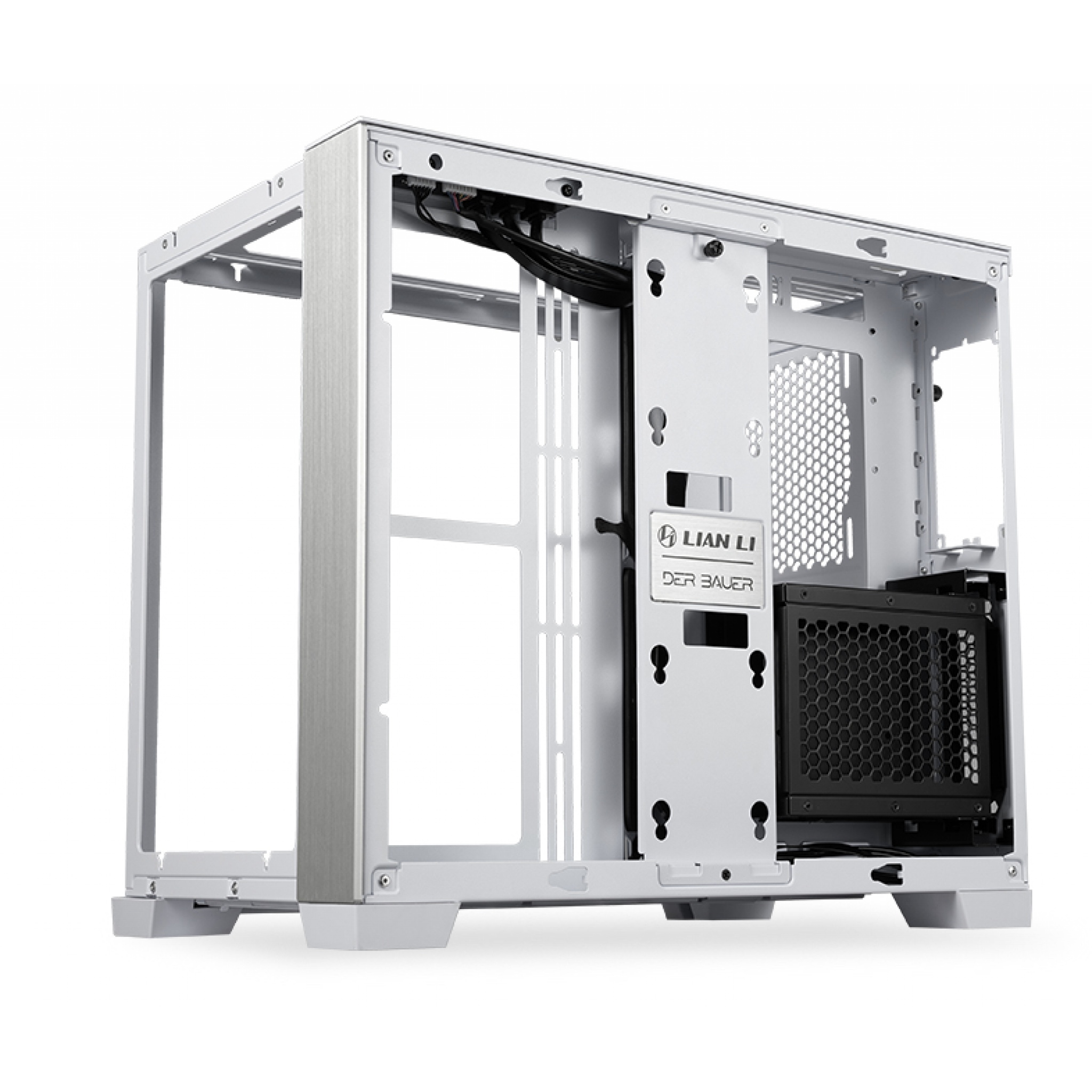 Lian Li O Dynamic Mini Snow Edition Mid Tower Computer Case White