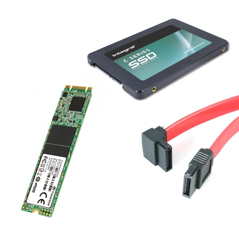 What's the between SATA, PCIe, NVMe, and M.2? -