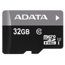 32GB AData Turbo microSDHC UHS-1 CL10 Memory Card w/SD adapter