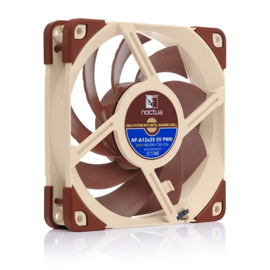 Noctua NF-S12A PWM 120mm Cooling Fan (Brown)