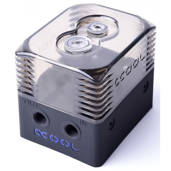 Alphacool Eisstation DDC Solo Reservoir - Black, Translucent