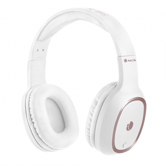 NGS Artica Pride Wireless BT Headphones White