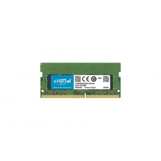 32GB Crucial 3200MHz PC4-25600 CL22 1.2V 260-pin DDR4 SO