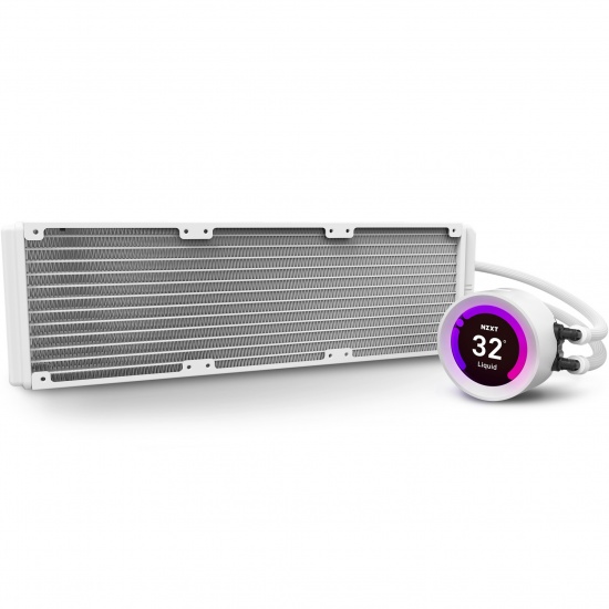 NZXT Kraken Z73 120MM RGB Processor All-In-One Liquid Cooler - White