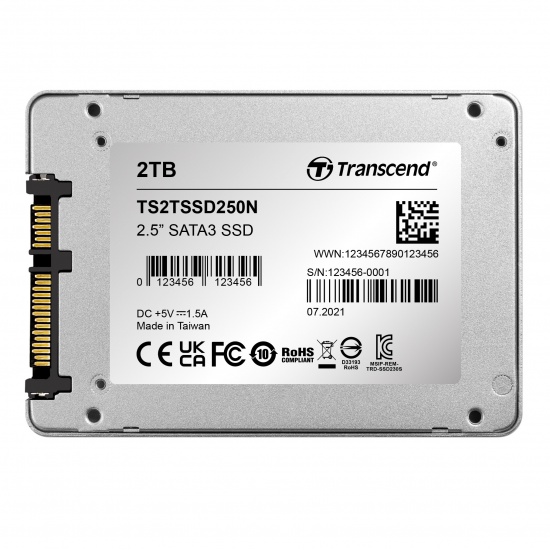 2TB Transcend 2.5-inch SATA III NAS SSD