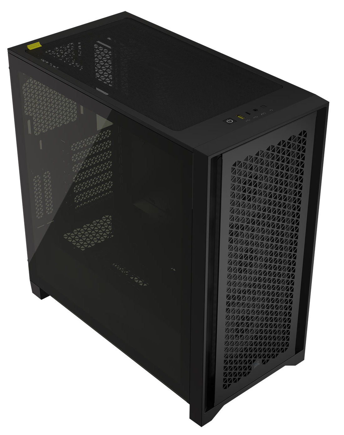 Corsair Airflow 4000d Rgb Midi Atx Computer Tower - Black