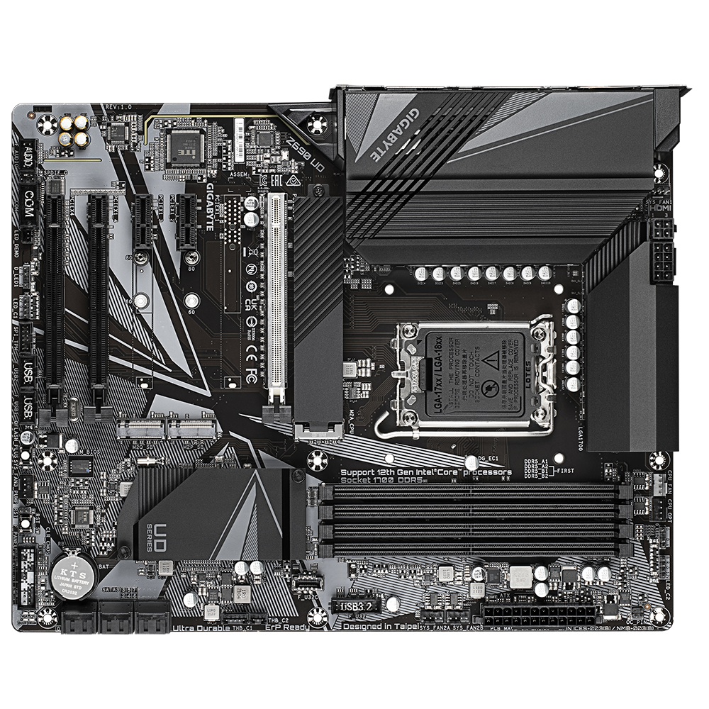 Gigabyte Z690 UD Intel Z690 LGA 1700 ATX DDR5 Motherboard