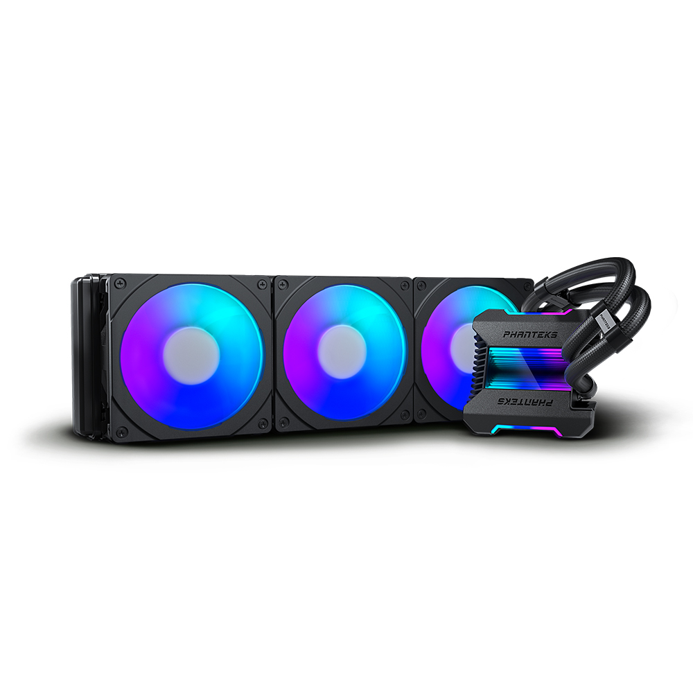 Phanteks Glacier One 360 MPH D-RGB CPU Liquid Cooler- Black