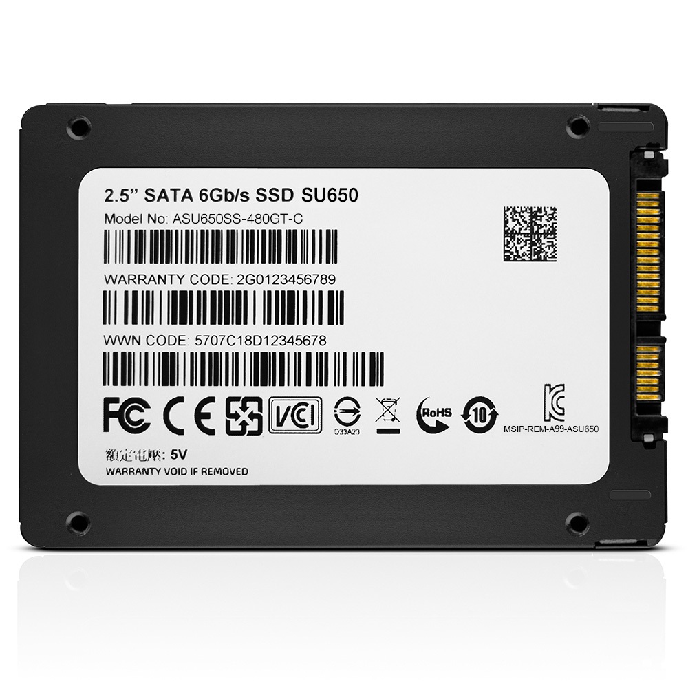 480GB AData SU650 2.5-inch SATA 6Gb/s SSD Solid State Disk