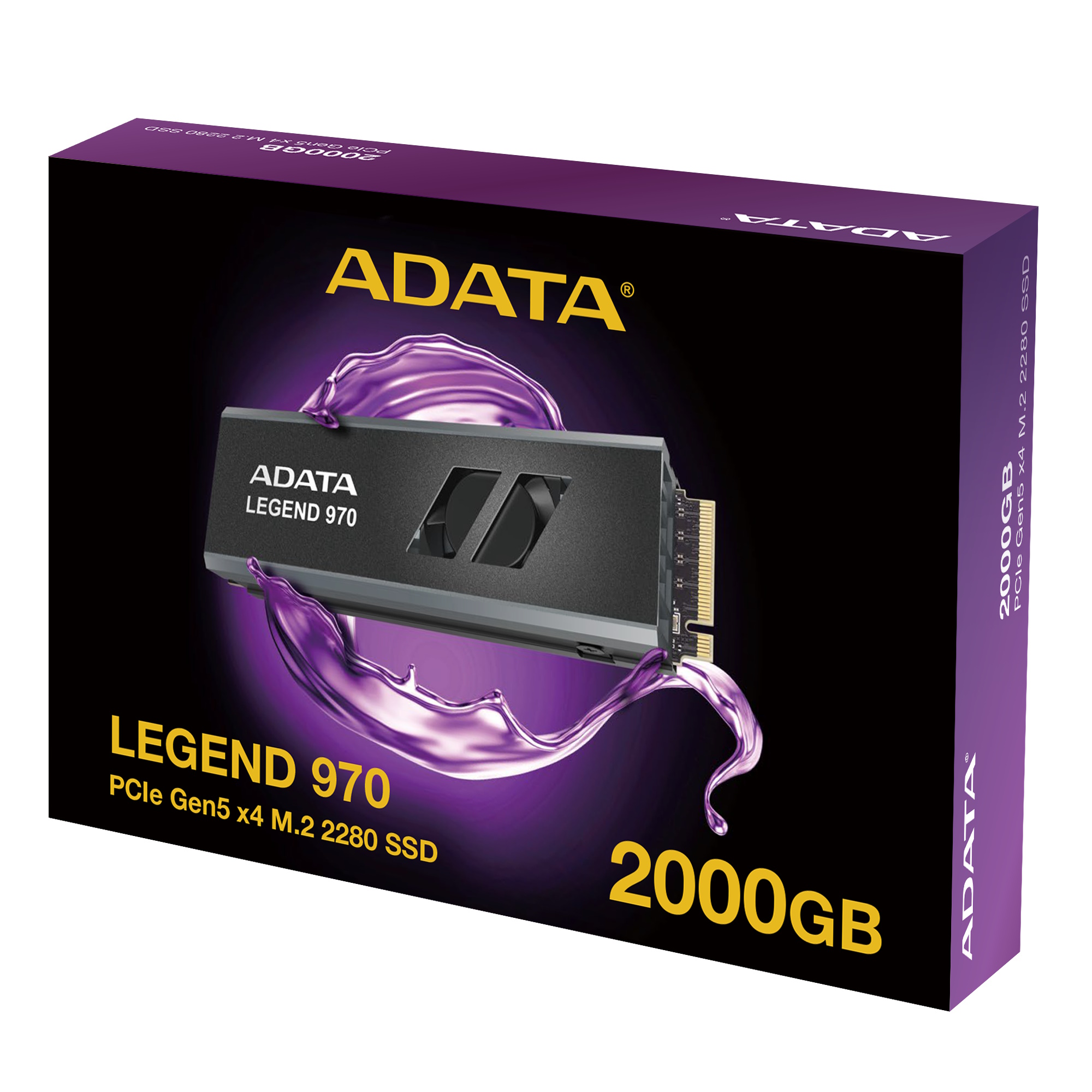 2TB AData LEGEND 970 PCIe Gen5 x4 M.2 2280 Solid State Drive