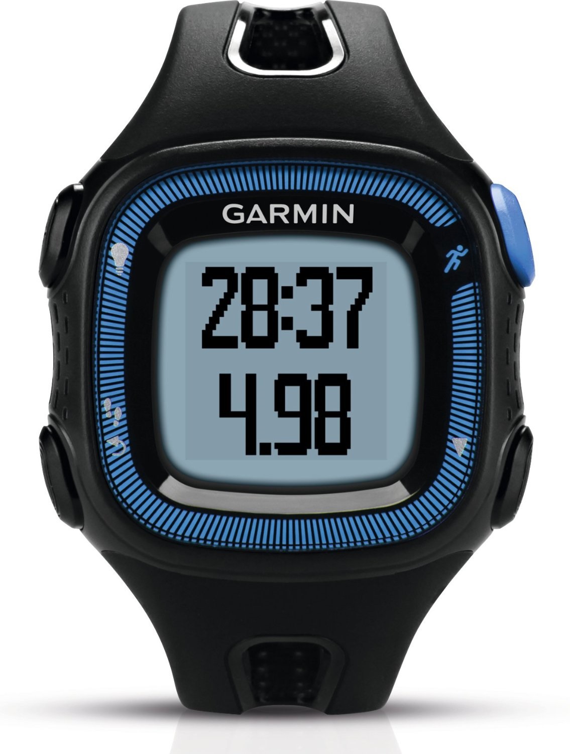 Garmin Forerunner 15 Black/Blue GPS Running Watch (010-01241-10)