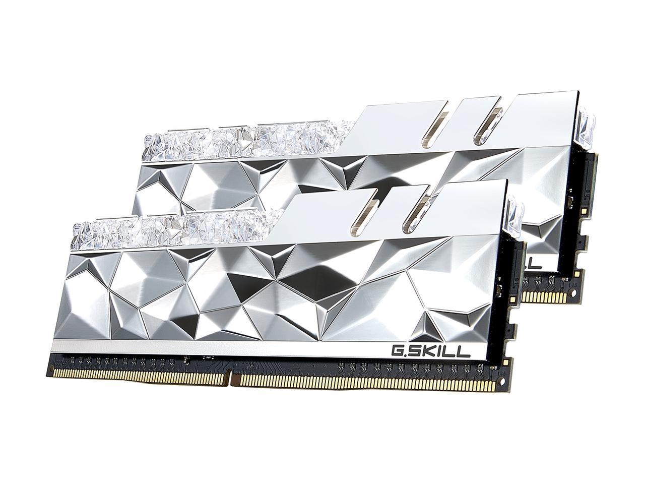 32GB G.Skill DDR4 Trident Z Royal Elite Silver 4000Mhz PC4-32000 ...