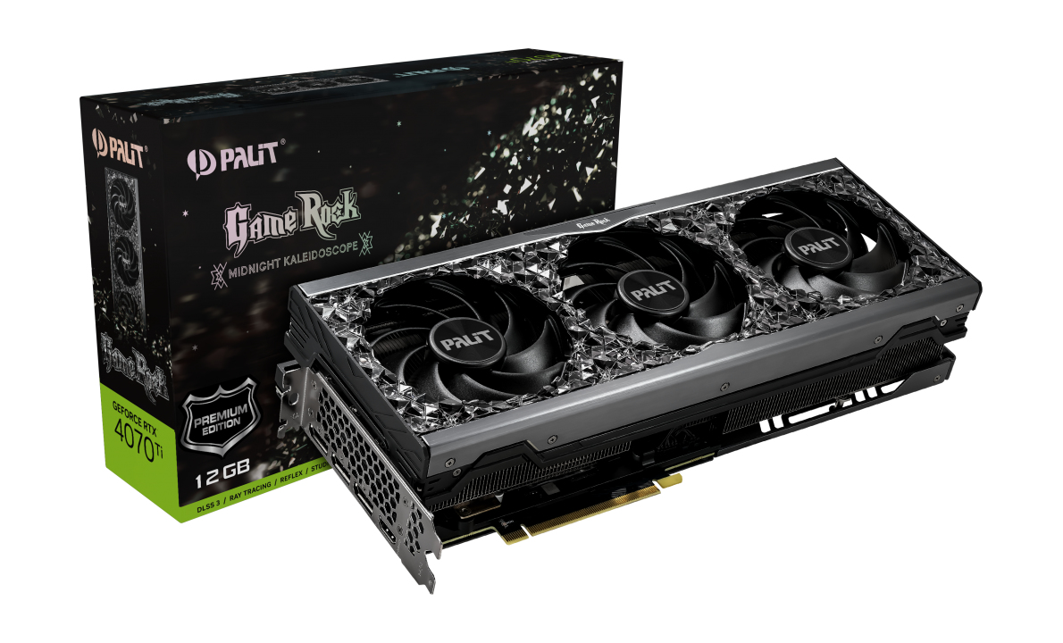 Palit GeForce RTX™ 4070 Ti GameRock Premium NVIDIA GeForce RTX 4070 Ti 12  GB GDDR6X