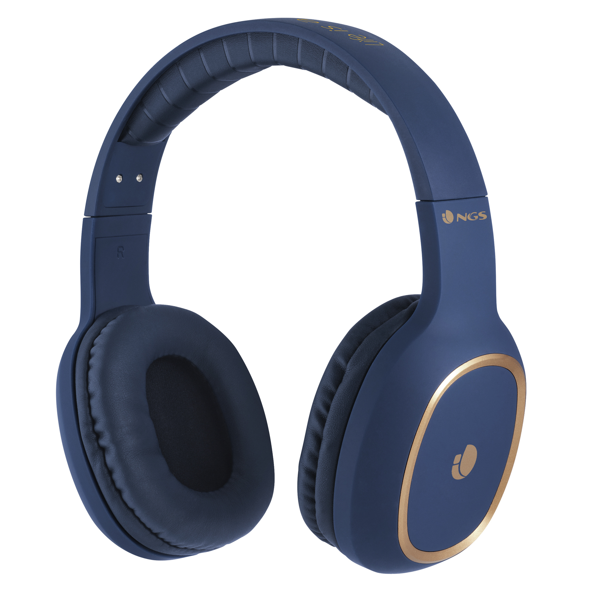 Ngs Artica Envy Wireless Bt Headphones Blue