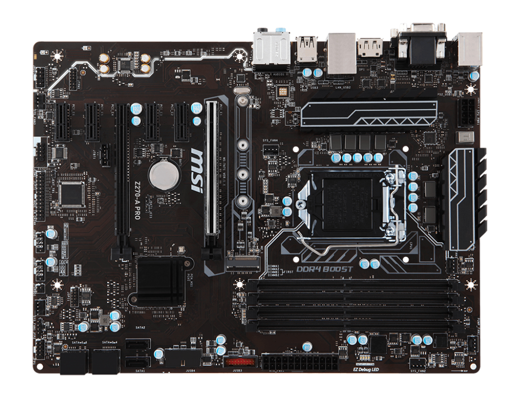 Z270 сколько линий pci