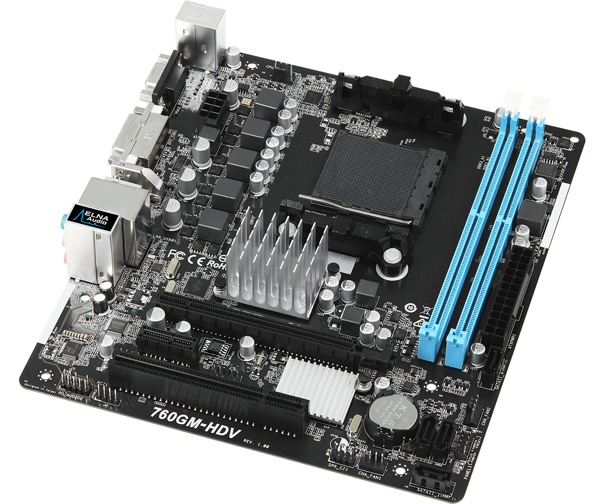 Какие процессоры поддерживает материнская плата asrock 760gm hdv