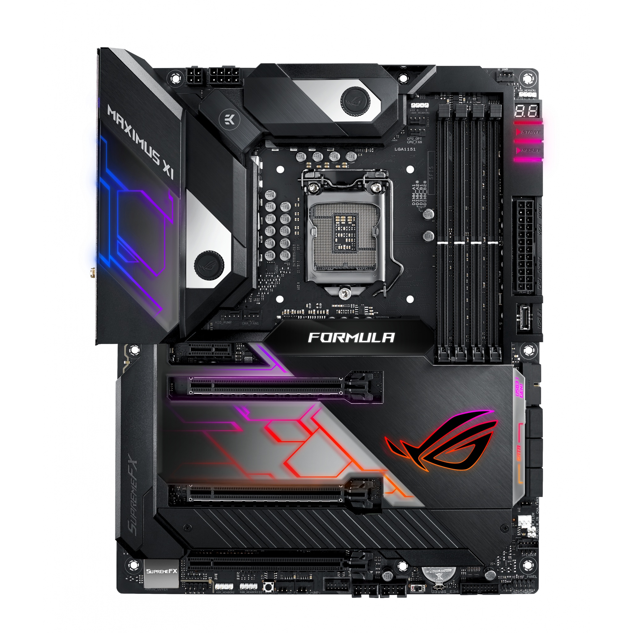 Asus Rog Maximus Xi Intel Z390 Rgb Atx Motherboard