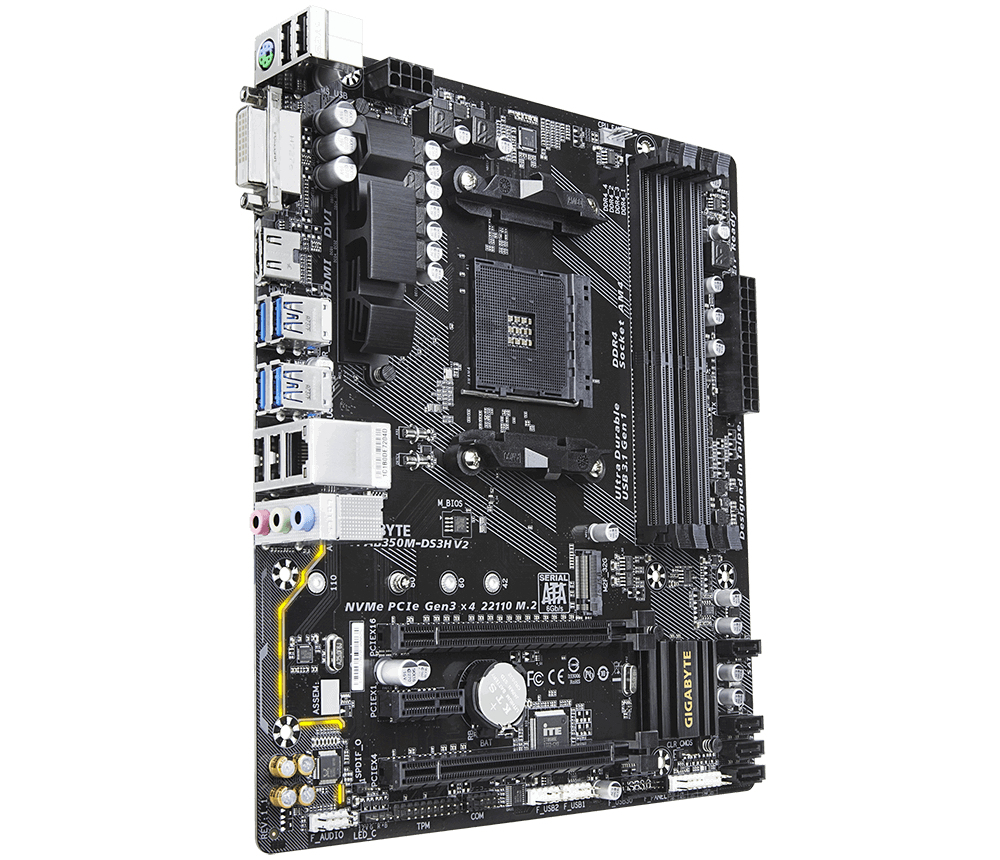 Gigabyte b350 v2 разгон