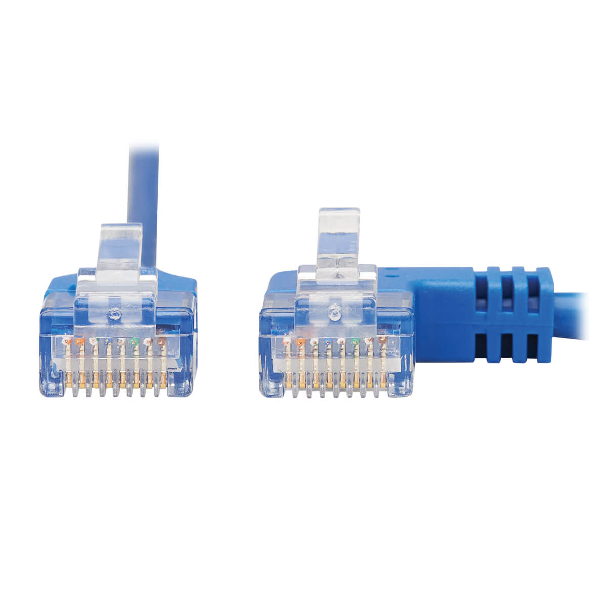 Tripp Lite 7FT RJ45 Right-Angle Male to RJ45 Male Cat6 Gigabit Molded ...