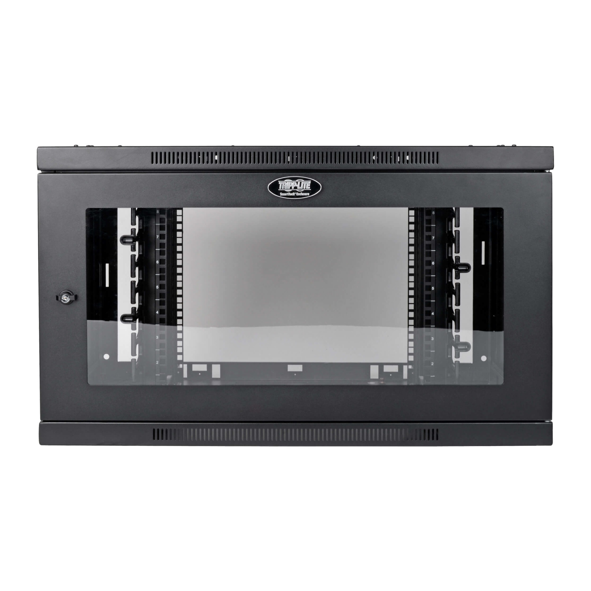 Tripp Lite Smartrack 9u Wall Mount Rack Enclosure Cabinet Wide Acrylic Window