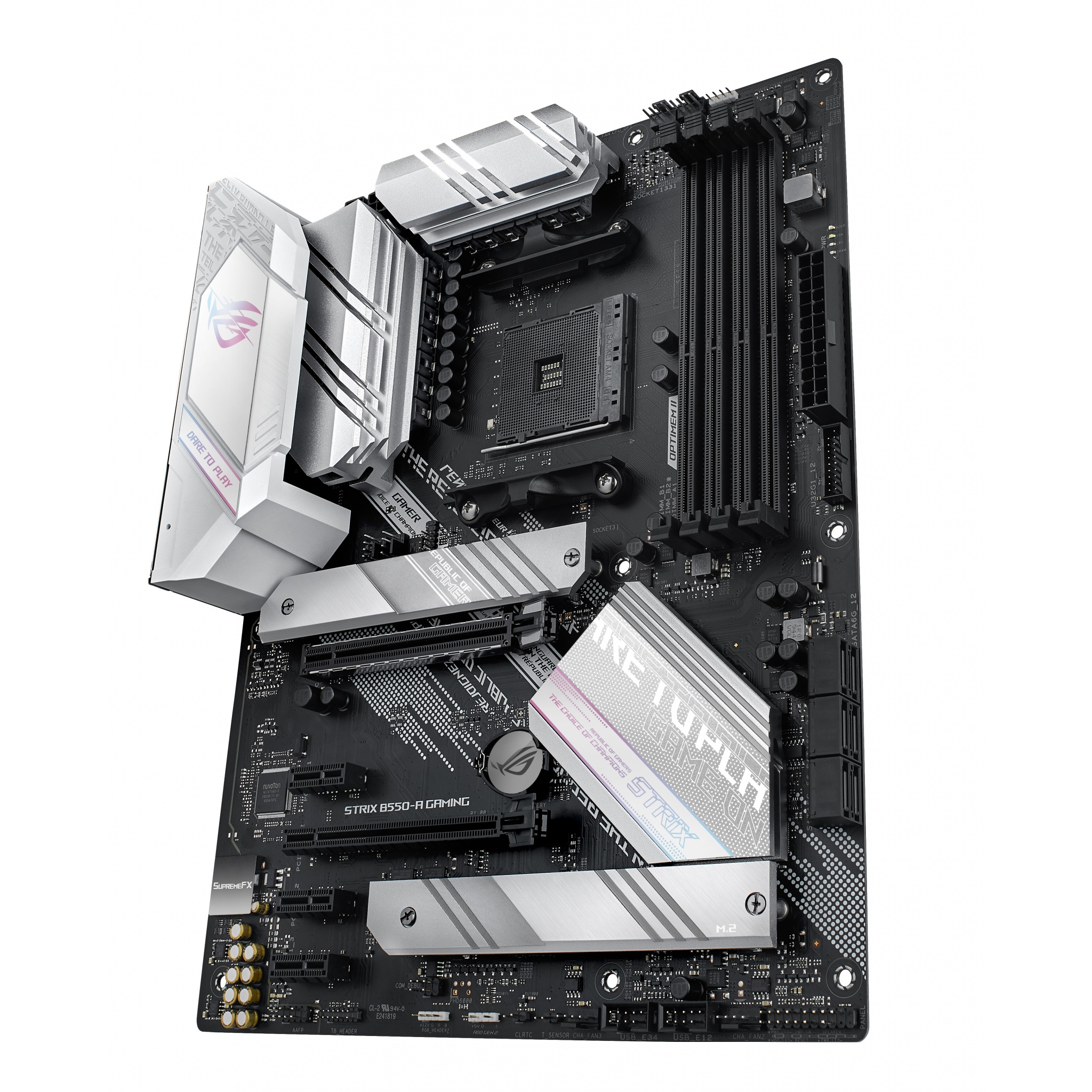 ASUS ROG STRIX B550-A GAMING AMD B550 ATX DDR4-SDRAM Motherboard