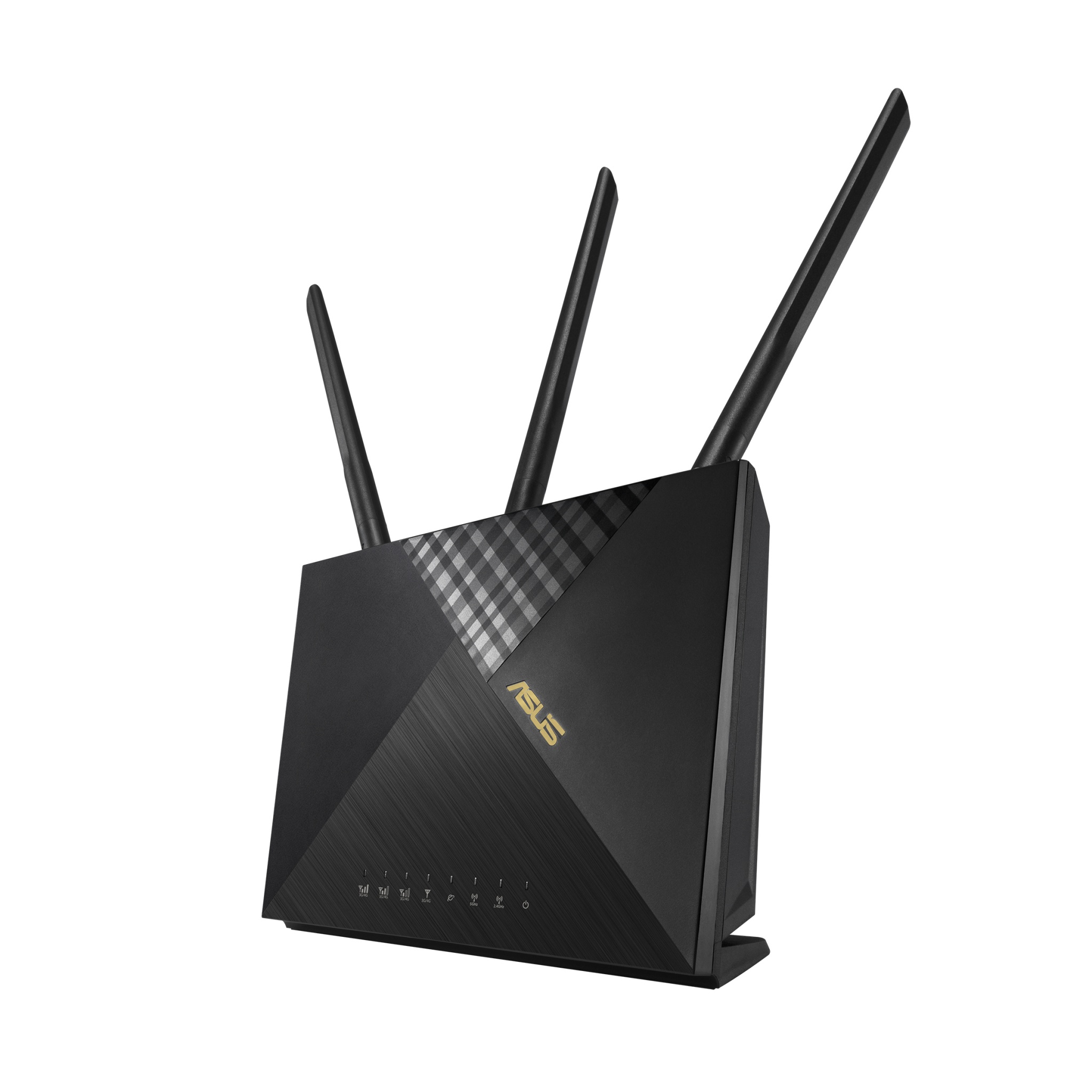 Black - Gigabit Ethernet Dual-band 4G-AX56 Wireless ASUS Router