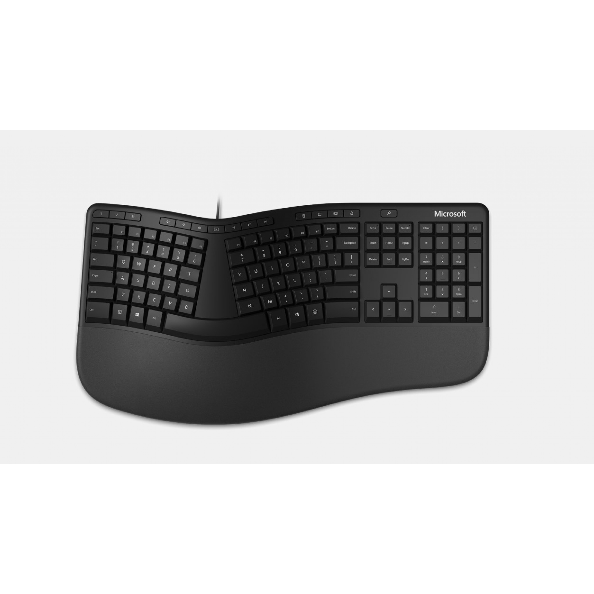 microsoft ergonomic keyboard us layout