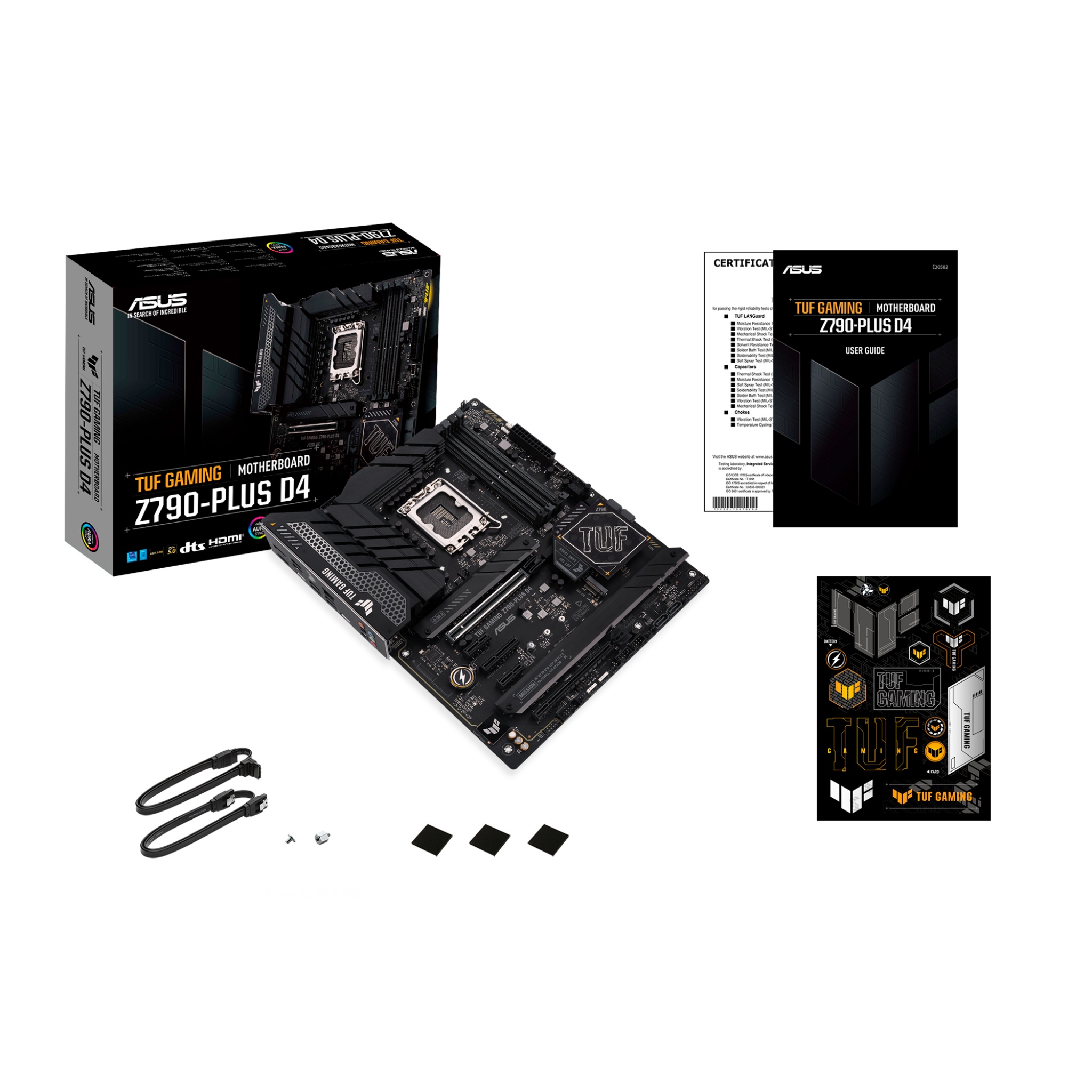 Asus TUF Gaming Z790-PLUS D4 Intel Z790 LGA 1700 ATX DDR4-SDRAM