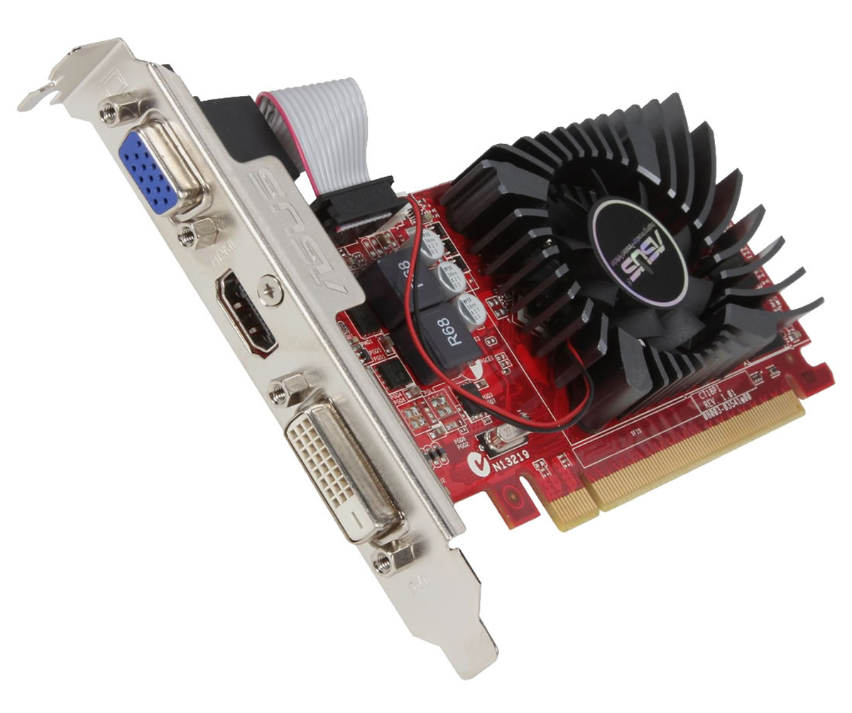 ASUS Radeon R7 240 2GB GDDR3 Graphics Card