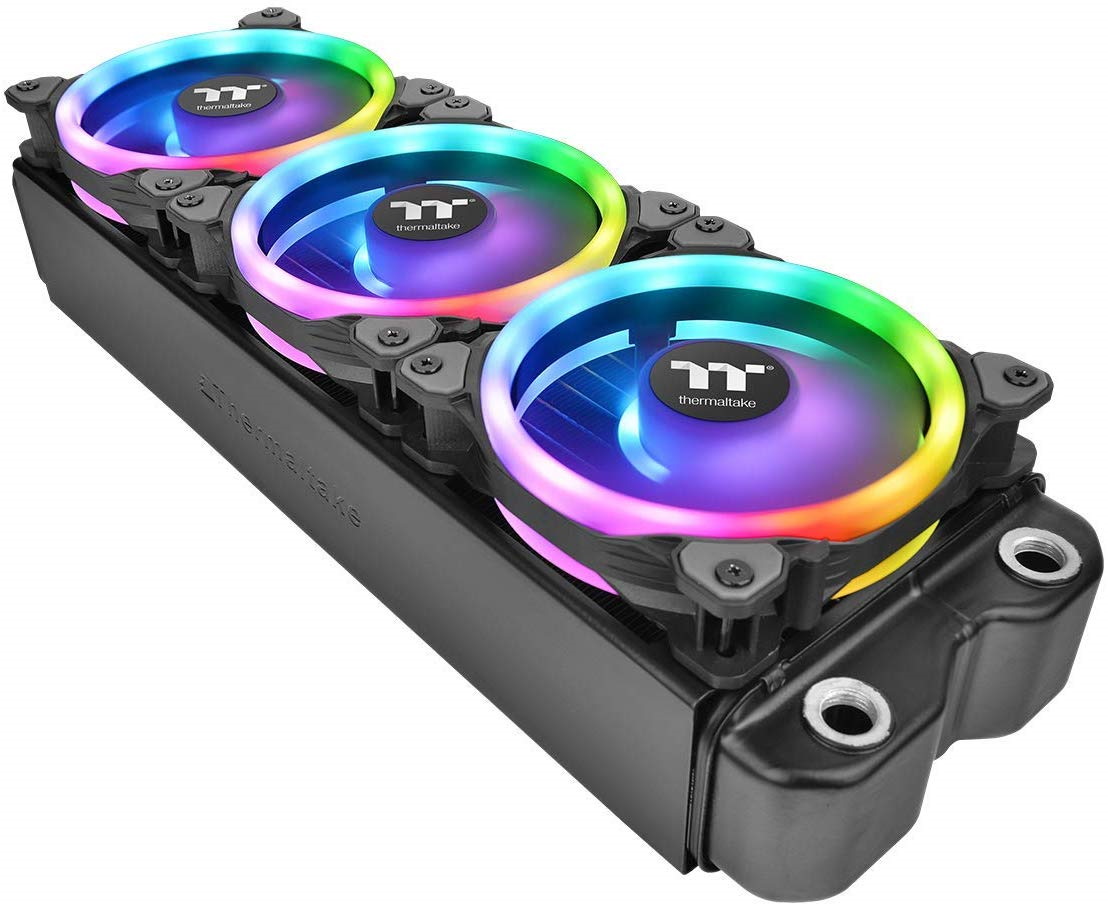 Thermaltake Riing Trio 12 RGB 120mm Computer Case Fans - Triple Pack