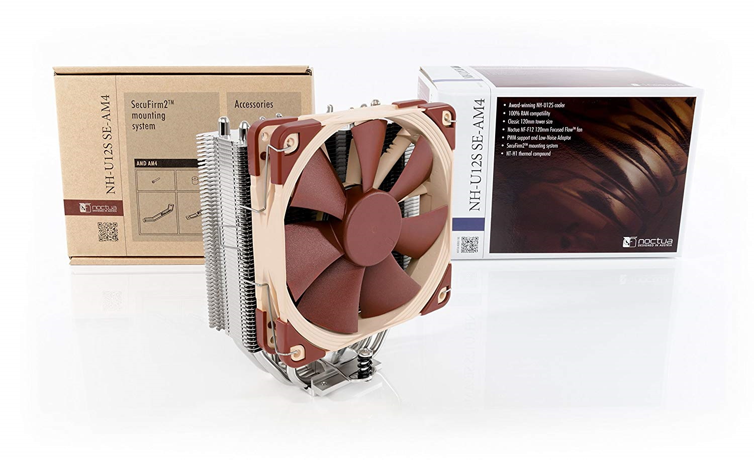  Noctua NH-U12S, Premium CPU Cooler with NF-F12 120mm