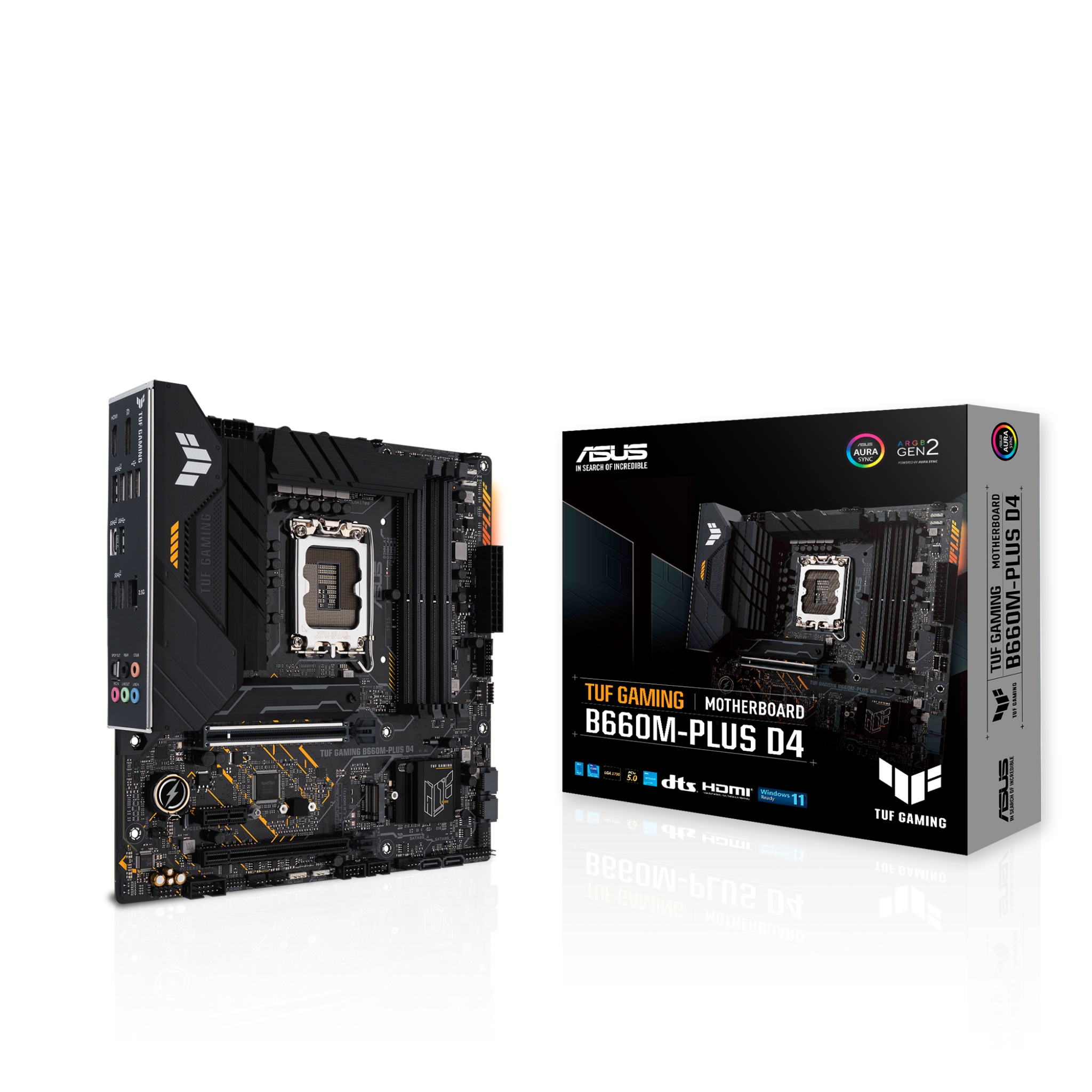 ASUS TUF Gaming B660M- Plus D4 Intel LGA 1700 Micro ATX DDR4