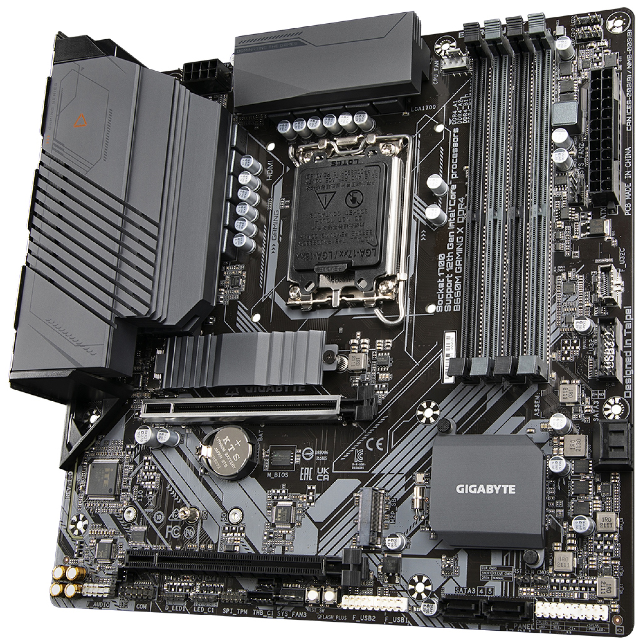 Gigabyte B660M GAMING X Intel LGA 1700 Micro ATX DDR4 Motherboard