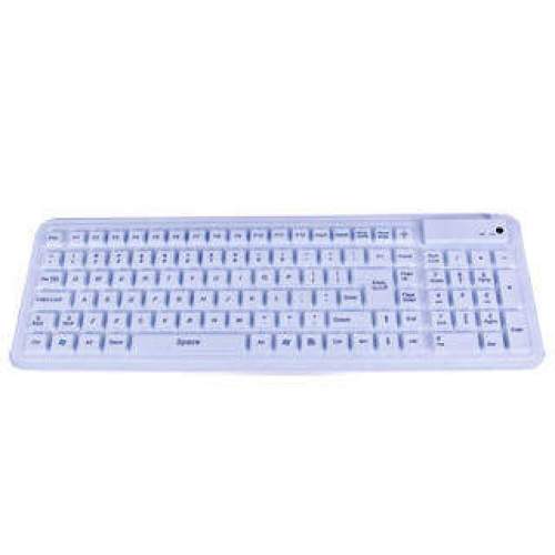 Seal Shield Glow2 USB English Keyboard - White