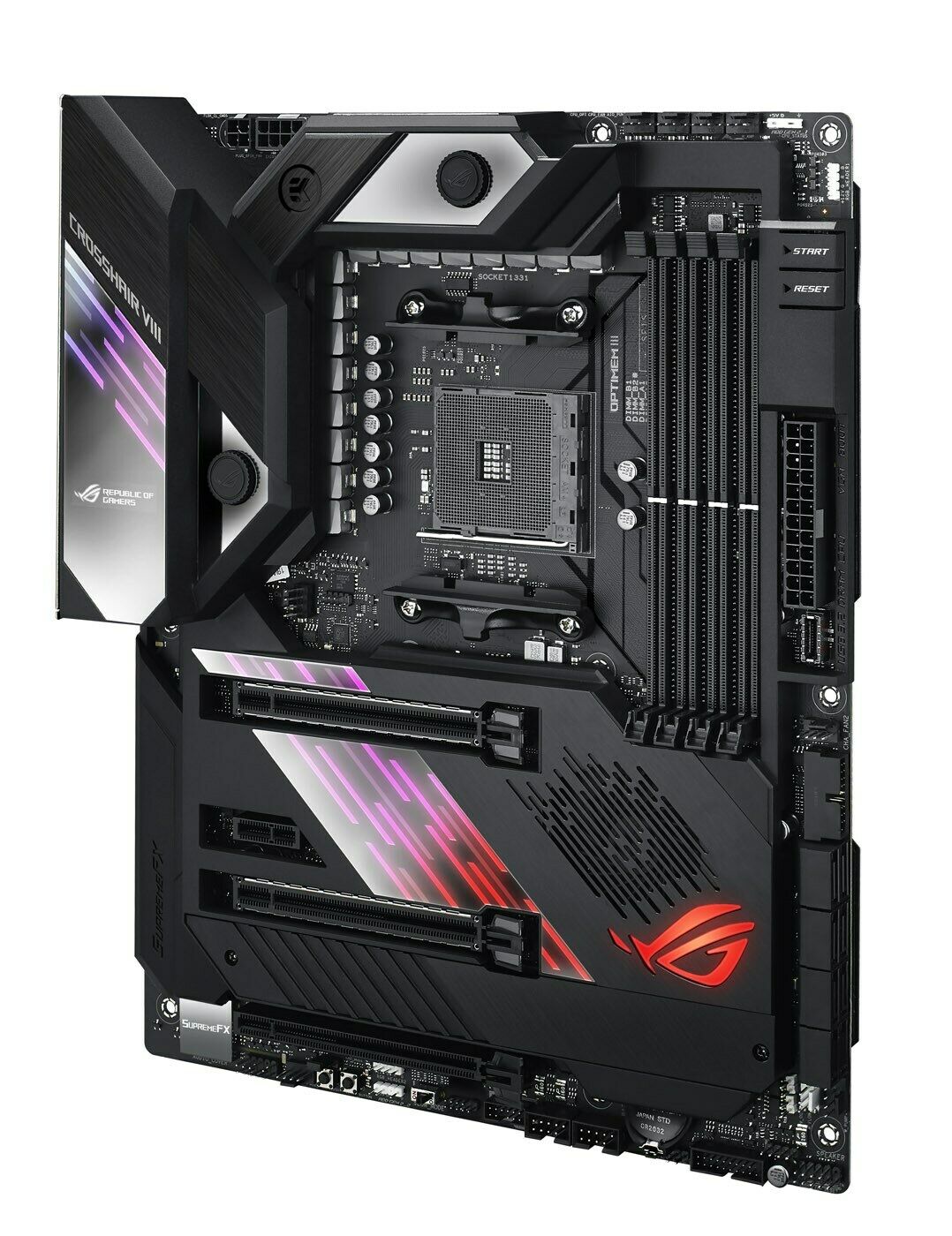 Asus ROG Crosshair VII Formula AM4 AMD X570 ATX DDR4-SDRAM Motherboard