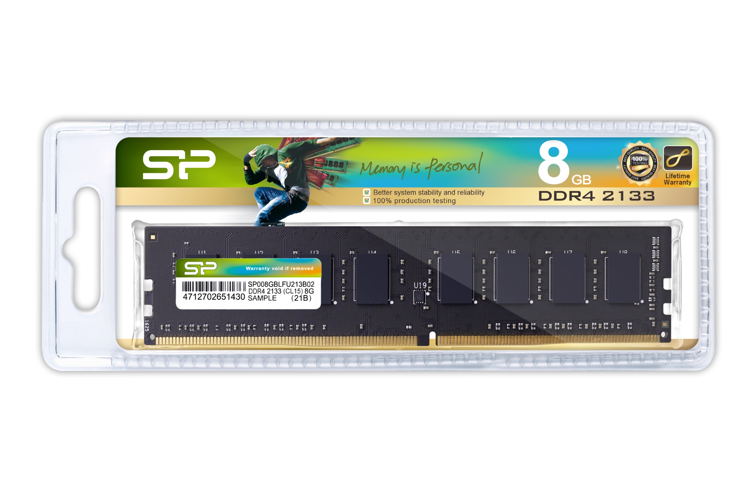 8GB PC4-17000 2133MHz RAM for Desktop | MemoryC