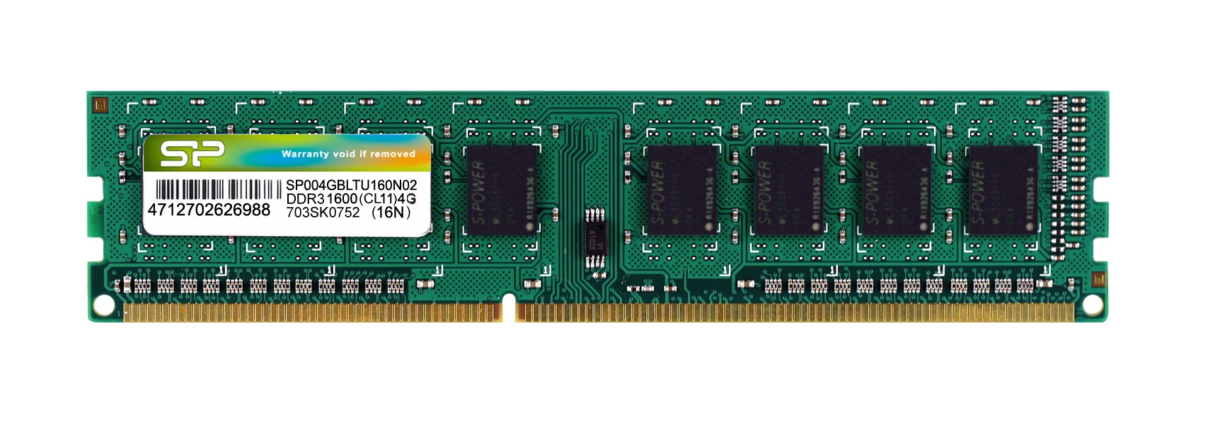 Silicon Power DDR3 (4GB) PC3-12800 DDR3