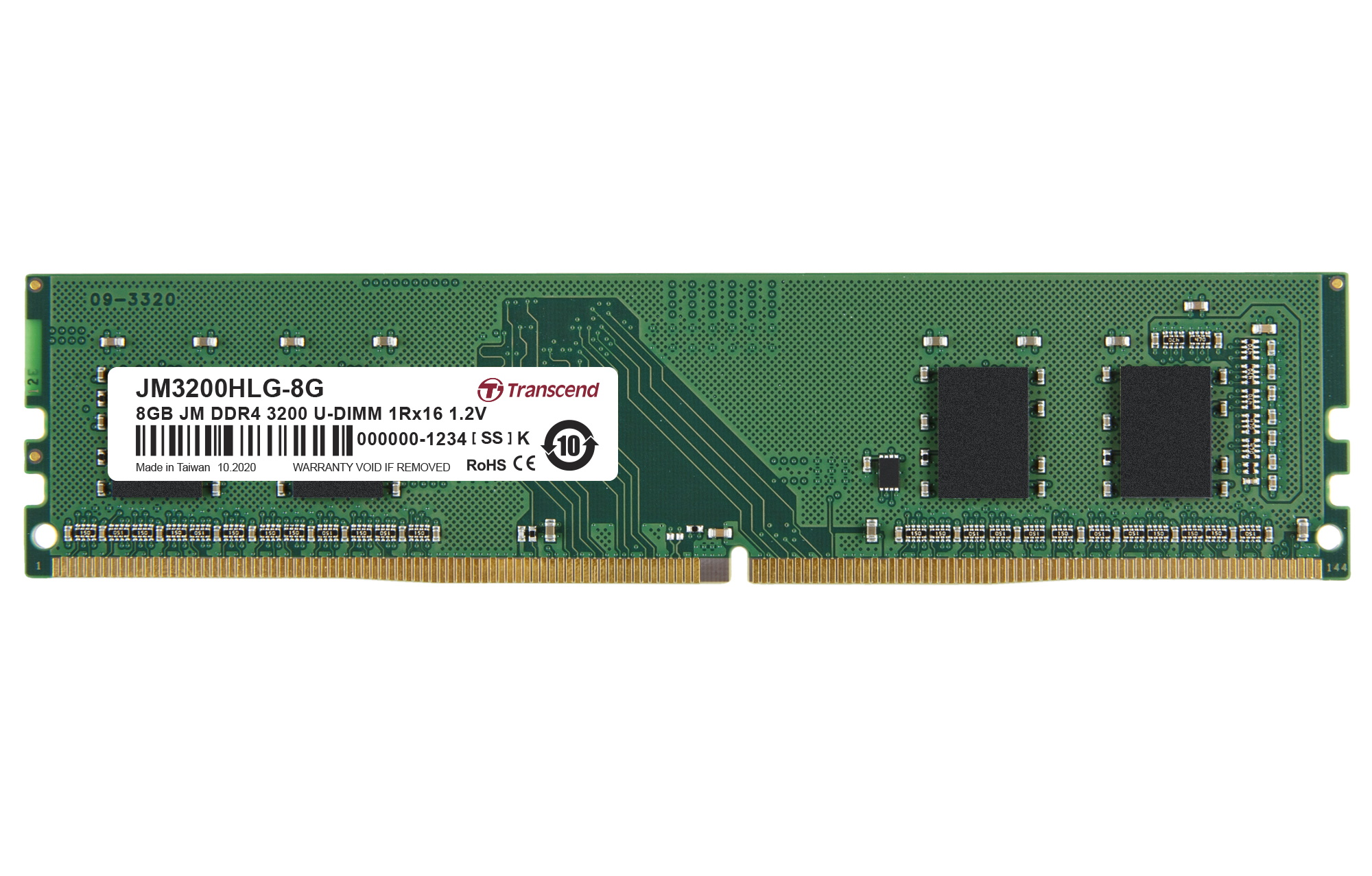 Mémoire PC TRANSCEND 32Go JM DDR4 3200Mhz SO-DIMM 32Go JM DDR