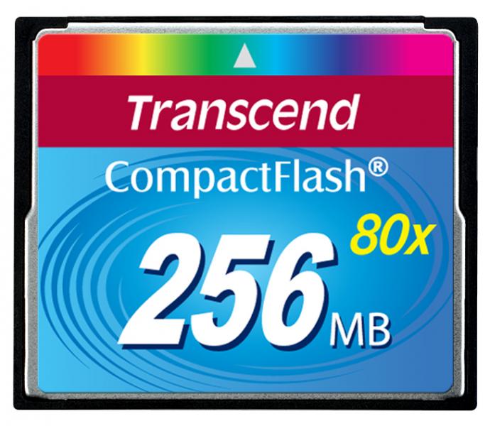 256MB Transcend CompactFlash Card 80x Speed