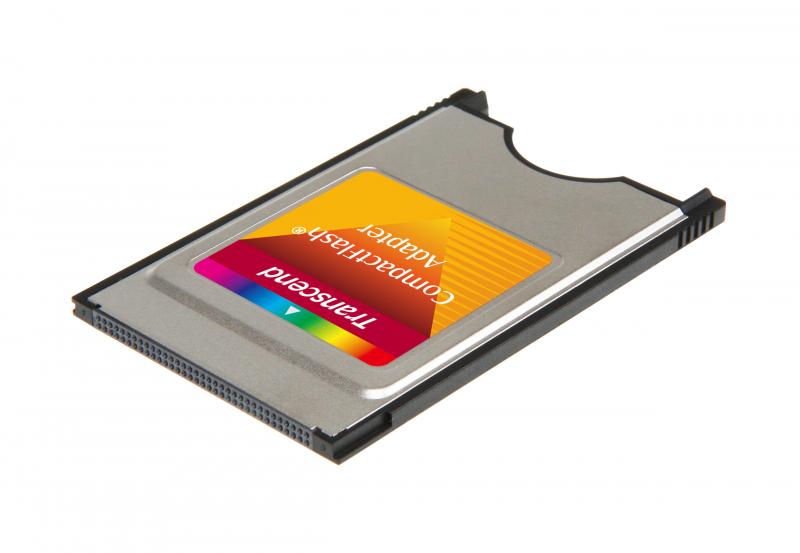 Lecteur de carte Transcend Interne PCMCIA de type II, PCMCIA de type III  pour Compact Flash Type I